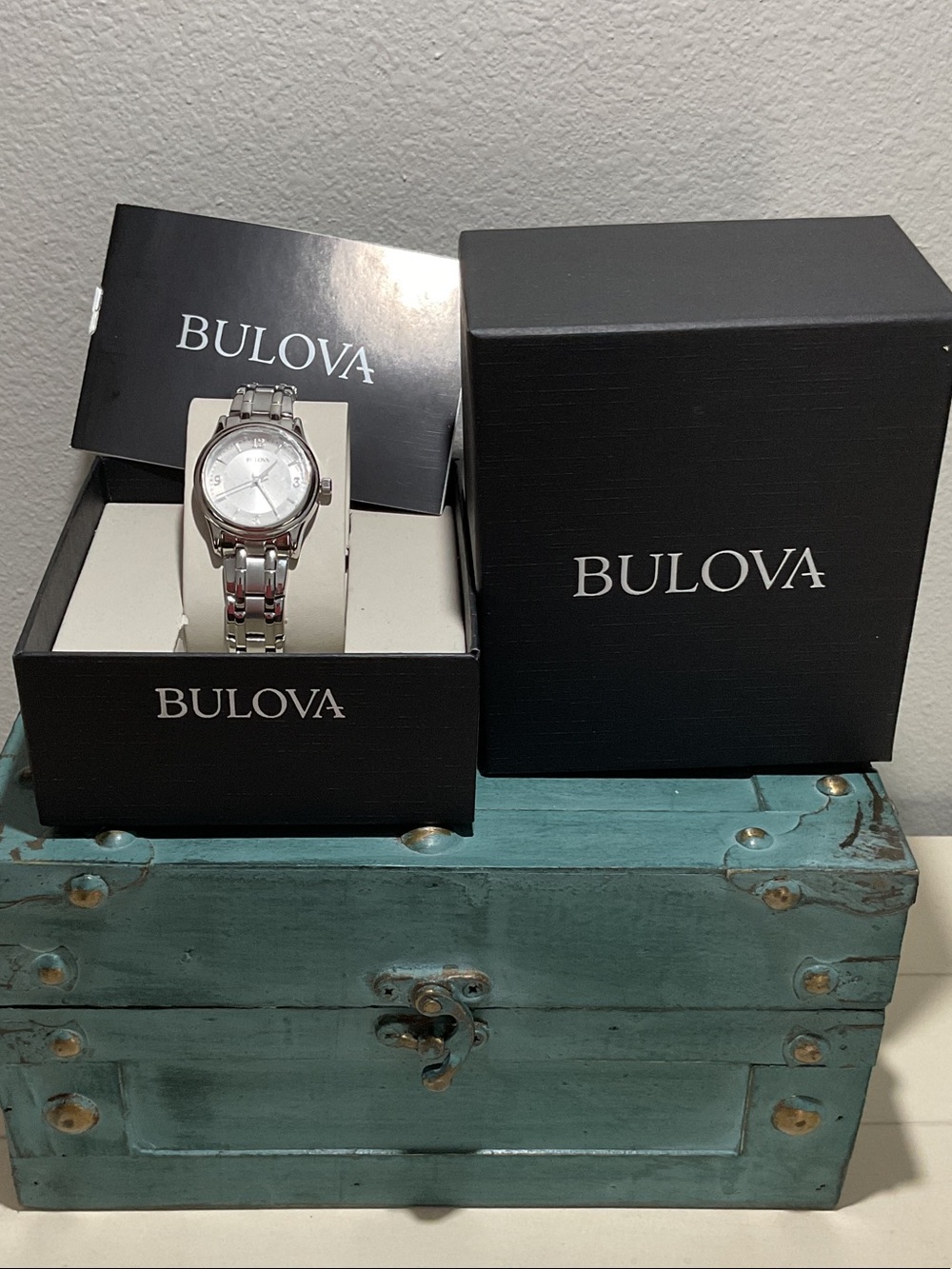 Bulova Women’s Stainless Steel Quartz Watch 30mm 96L005